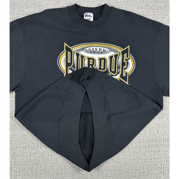 Vintage Purdue Boilermakers Sweatshirt Crewneck XL NCAA Football Pro Player 90s - Picture 5 of 11
